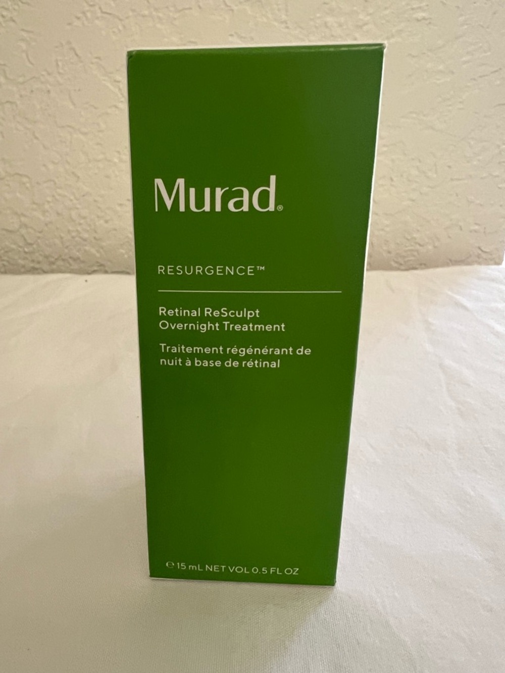 Murad Resurgence Retinal ReSculpt Overnight Treatment - NEW - 0.5 fl oz